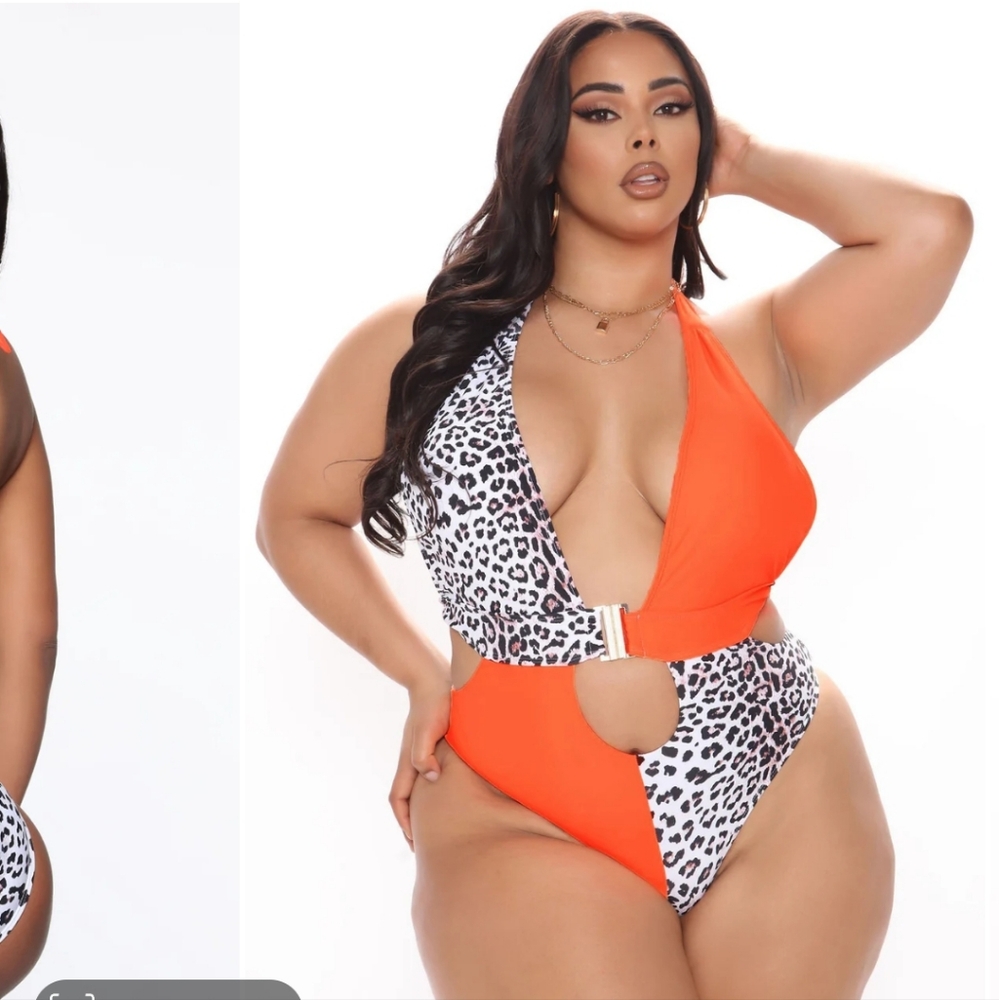 Brand new plus size one piece swimsuit 1x